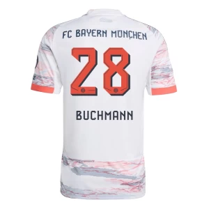 Buchmann #28 Fotbalové Dresy FC Bayern München 2025-26 Venkovní Dres Mužské