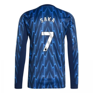 Bukayo Saka #7 Fotbalové Dresy Arsenal FC 2025-26 Venkovní Dres Mužské Dlouhý Rukáv