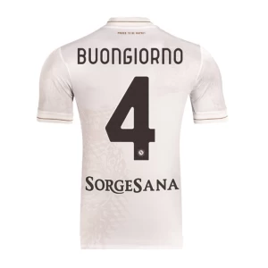 Buongiorno #4 Fotbalové Dresy SSC Napoli 2025-26 Venkovní Dres Mužské