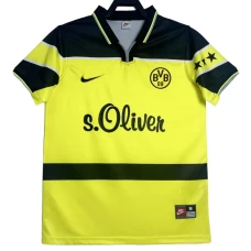 BVB Borussia Dortmund Retro Dres 1997-98 Domácí Mužské