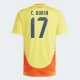 C. Borja #17 Fotbalové Dresy Kolumbie Copa America 2024 Domácí Dres Mužské