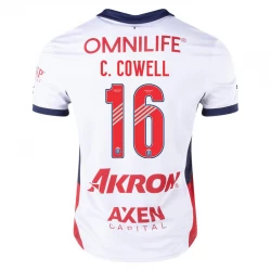 C. Cowell #16 Fotbalové Dresy CD Guadalajara 2024-25 Venkovní Dres Mužské