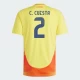 C. Cuesta #2 Fotbalové Dresy Kolumbie Copa America 2024 Domácí Dres Mužské