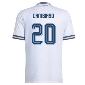 Cambiaso #20 Fotbalové Dresy Itálie 2026 Venkovní Dres Mužské