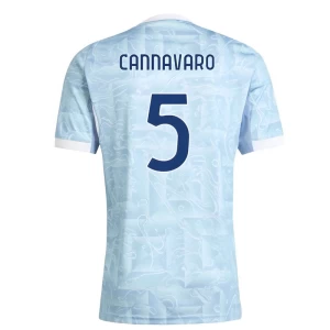 Cannavaro #5 Fotbalové Dresy Juventus FC 2025-26 Venkovní Dres Mužské
