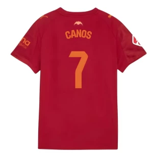 Canos #7 Fotbalové Dresy Valencia CF 2025-26 Venkovní Dres Mužské