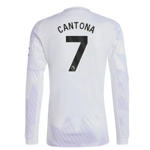 Cantona #7 Fotbalové Dresy Manchester United 2025-26 Venkovní Dres Mužské Dlouhý Rukáv
