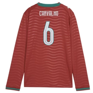 Carvalho #6 Fotbalové Dresy Portugalsko Mistrovství Světa 2026 Domácí Dres Mužské Dlouhý Rukáv