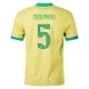 Casemiro #5 Fotbalové Dresy Brazílie Copa America 2024 Domácí Dres Mužské