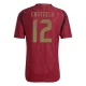 Casteels #12 Fotbalové Dresy Belgie Mistrovství Evropy 2024 Domácí Dres Mužské