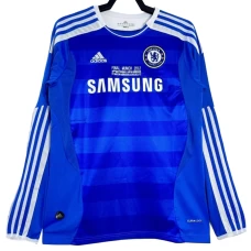 Chelsea FC Champions League Final Retro Dres 2011-12 Domácí Mužské Dlouhý Rukáv