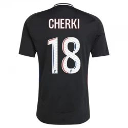 Cherki #18 Fotbalové Dresy Olympique Lyonnais 2024-25 Venkovní Dres Mužské