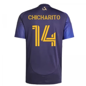 Chicharito #14 Fotbalové Dresy Los Angeles Galaxy 2025-26 Venkovní Dres Mužské