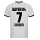 Chicharito #7 Fotbalové Dresy Bayer 04 Leverkusen 2023-24 Venkovní Dres Mužské