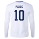 Christian Pulisic #10 Fotbalové Dresy Spojené Státy Americké Copa America 2024 Domácí Dres Mužské Dlouhý Rukáv