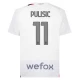 Christian Pulisic #11 Fotbalové Dresy AC Milan 2023-24 Venkovní Dres Mužské