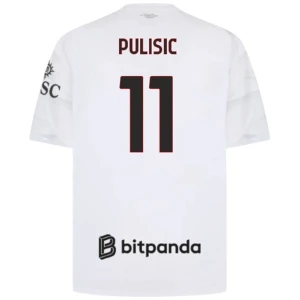 Christian Pulisic #11 Fotbalové Dresy AC Milan 2026-27 Venkovní Dres Mužské