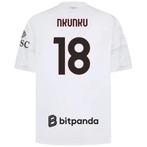 Christopher Nkunku #18 Fotbalové Dresy AC Milan 2026-27 Venkovní Dres Mužské