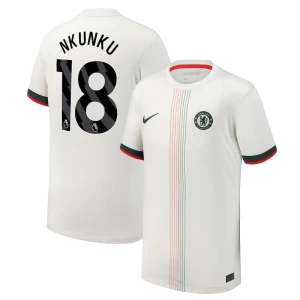 Christopher Nkunku #18 Fotbalové Dresy Chelsea FC 2025-26 Venkovní Dres Mužské