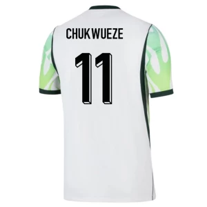 Chukwueze #11 Fotbalové Dresy Nigérie 2026 Venkovní Dres Mužské