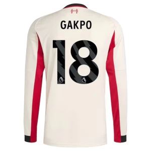 Cody Gakpo #18 Fotbalové Dresy Liverpool FC 2025-26 Venkovní Dres Mužské Dlouhý Rukáv