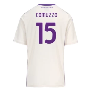 Comuzzo #15 Fotbalové Dresy ACF Fiorentina 2025-26 Venkovní Dres Mužské