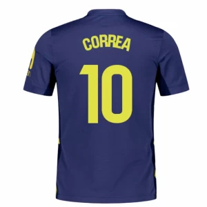 Correa #10 Fotbalové Dresy Atlético Madrid 2025-26 Venkovní Dres Mužské
