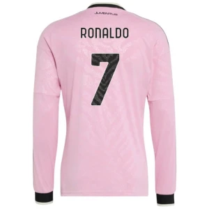 Cristiano Ronaldo #7 Fotbalové Dresy Juventus FC 2026-27 Venkovní Dres Mužské Dlouhý Rukáv