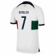 Cristiano Ronaldo #7 Fotbalové Dresy Portugalsko Mistrovství Světa 2022 Venkovní Dres Mužské