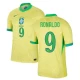Cristiano Ronaldo #9 Fotbalové Dresy Brazílie Copa America 2024 Domácí Dres Mužské