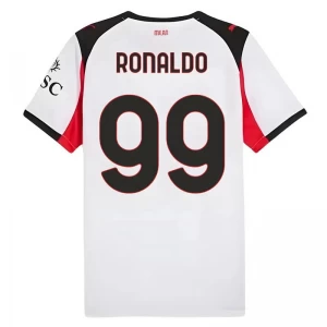 Cristiano Ronaldo #99 Fotbalové Dresy AC Milan 2025-26 Venkovní Dres Mužské