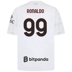Cristiano Ronaldo #99 Fotbalové Dresy AC Milan 2026-27 Venkovní Dres Mužské