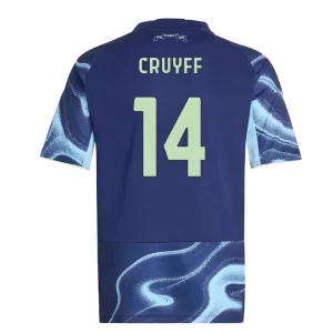 Cruyff #14 Fotbalové Dresy AFC Ajax Amsterdam 2025-26 Venkovní Dres Mužské