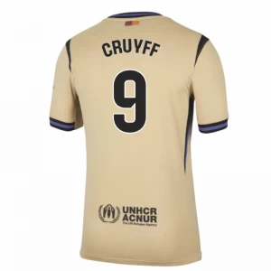 Cruyff #9 Fotbalové Dresy FC Barcelona 2025-26 Venkovní Dres Mužské