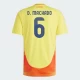 D. Machado #6 Fotbalové Dresy Kolumbie Copa America 2024 Domácí Dres Mužské