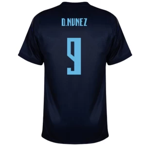 D. Nunez #9 Fotbalové Dresy Uruguay Mistrovství Světa 2026 Venkovní Dres Mužské