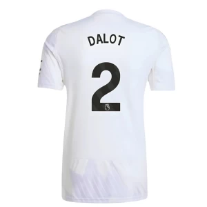 Dalot #2 Fotbalové Dresy Manchester United 2025-26 Venkovní Dres Mužské