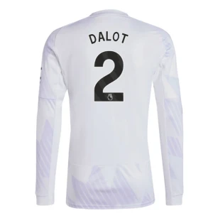 Dalot #2 Fotbalové Dresy Manchester United 2025-26 Venkovní Dres Mužské Dlouhý Rukáv