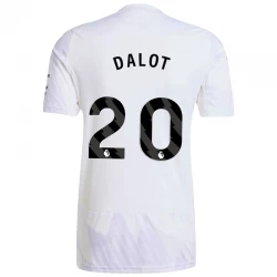 Dalot #20 Fotbalové Dresy Manchester United 2025-26 Venkovní Dres Mužské