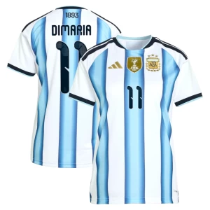 Dámské Di Maria #11 Fotbalové Dresy Argentina Mistrovství Světa 2026 Domácí Dres