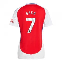 Dámské Fotbalové Dresy Arsenal FC Bukayo Saka #7 2024-25 Domácí Dres