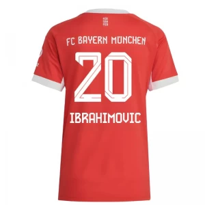 Dámské Fotbalové Dresy FC Bayern München Ibrahimovic #20 2025-26 Domácí Dres