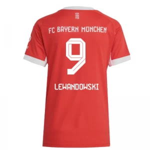 Dámské Fotbalové Dresy FC Bayern München Robert Lewandowski #9 2025-26 Domácí Dres