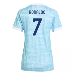 Dámské Fotbalové Dresy Juventus FC 2025-26 Cristiano Ronaldo #7 Venkovní Dres