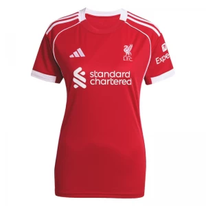 Dámské Fotbalové Dresy Liverpool FC 2025-26 Domácí Dres