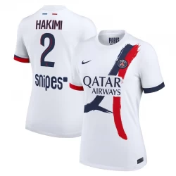 Dámské Fotbalové Dresy Paris Saint-Germain PSG 2025-26 Achraf Hakimi #2 Venkovní Dres