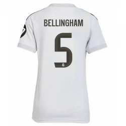 Dámské Fotbalové Dresy Real Madrid Jude Bellingham #5 2025-26 Domácí Dres
