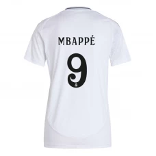 Dámské Fotbalové Dresy Real Madrid Mbappe #9 2024-25 Domácí Dres