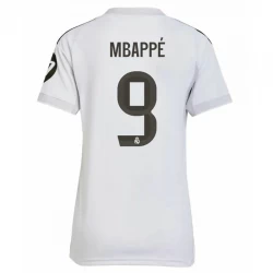 Dámské Fotbalové Dresy Real Madrid Mbappe #9 2025-26 Domácí Dres