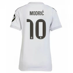 Dámské Fotbalové Dresy Real Madrid Modric #10 2025-26 Domácí Dres